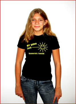 Foto T-Shirt Wir geben euch Sonne